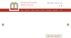 Desktop Screenshot of chippingcampdenhistory.org.uk